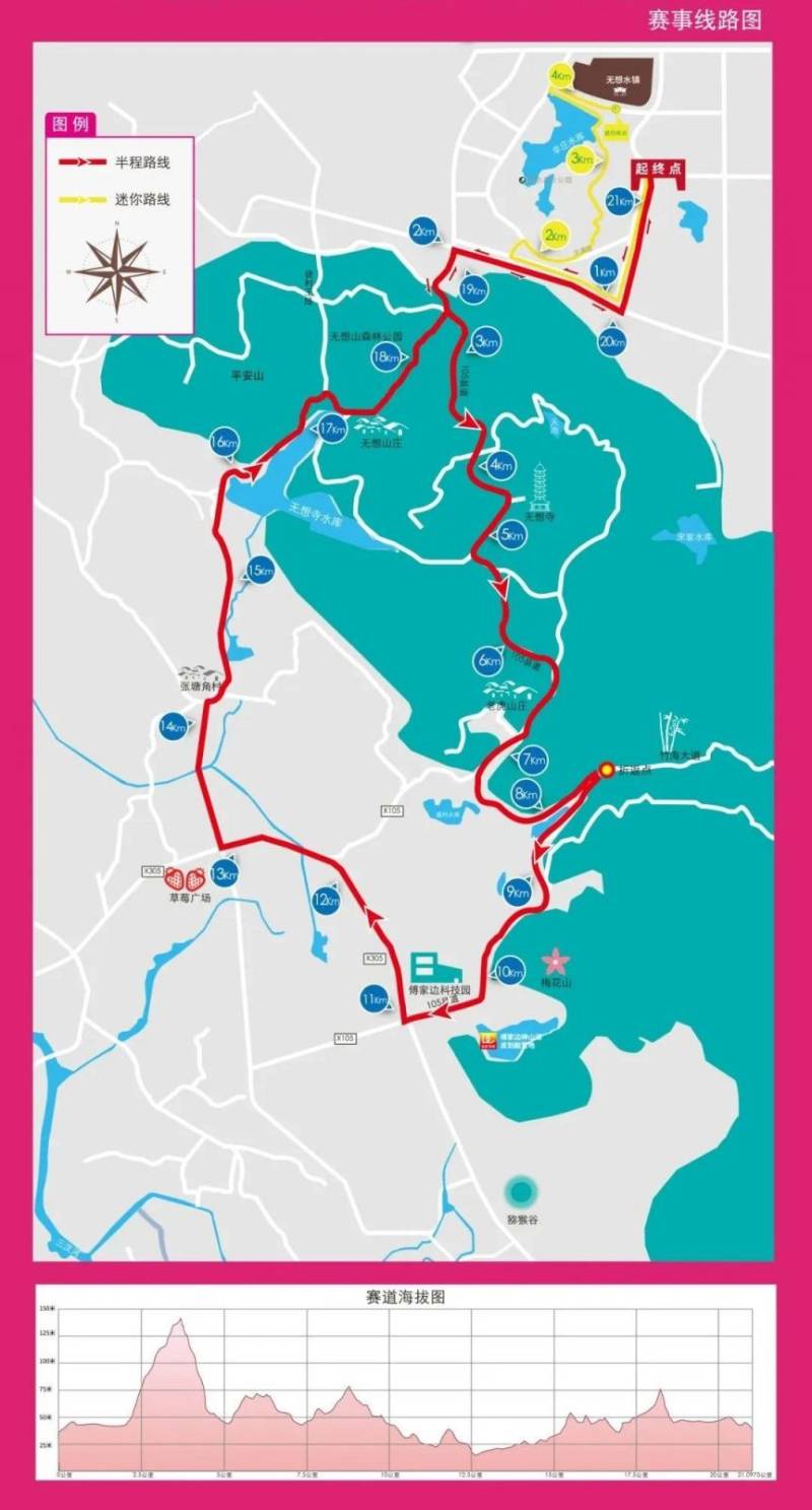 2025南京溧水半程马拉松赛事路线图一览