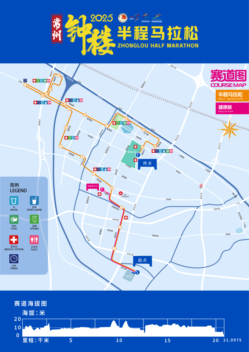 2025常州钟楼半程马拉松(赛事日历+人数+路线)（11）
