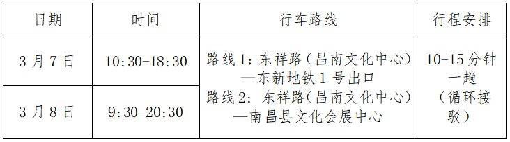 2025南昌象湖半程马拉松领物选手接驳指南（路线+时间）（3）