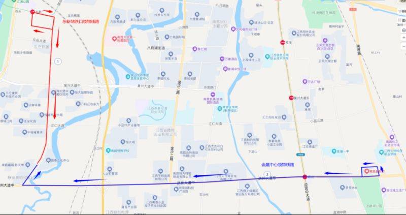 2025南昌象湖半程马拉松领物选手接驳指南（路线+时间）