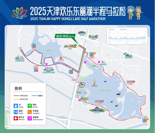 2025天津欢乐东丽湖半程马拉松(赛事规程)