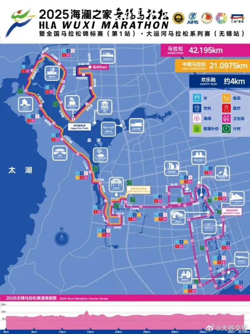 2025无锡马拉松交通管制信息汇总