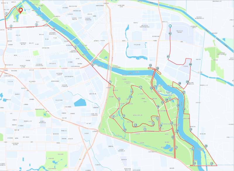 2025北京城市副中心马拉松(赛事日历+人数+路线)（11）