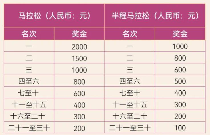 仙桃马拉松比赛奖金多少钱2025（3）