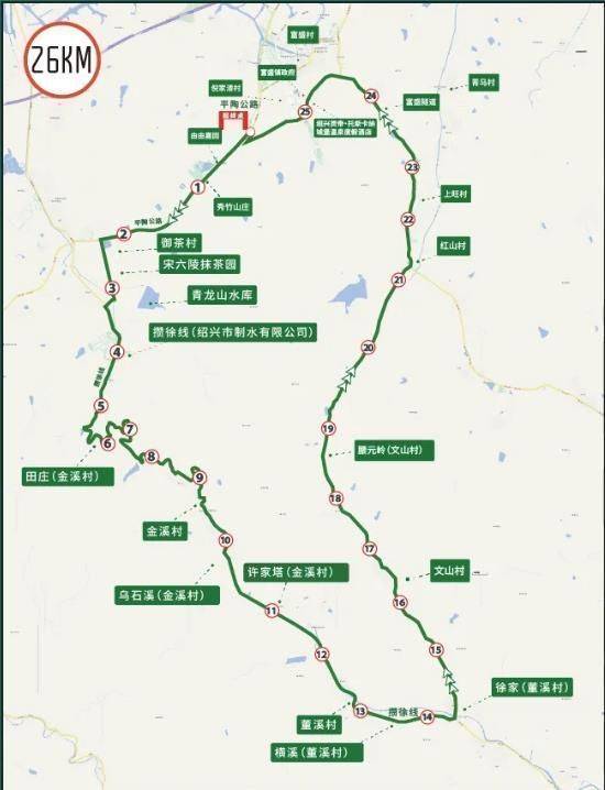 2025年第七届绍兴富盛抹茶马拉松报名指南