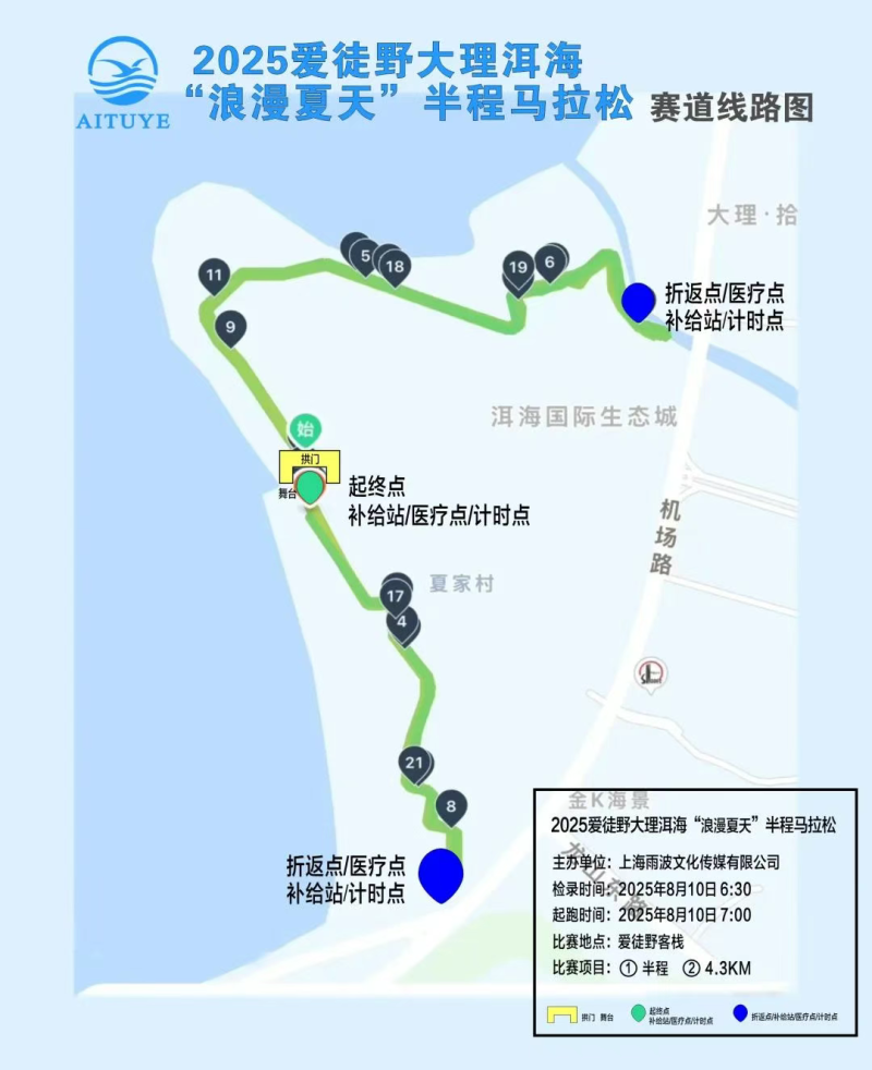 2025爱徒野大理洱海“浪漫夏天”半程马拉松(赛事规程)（6）