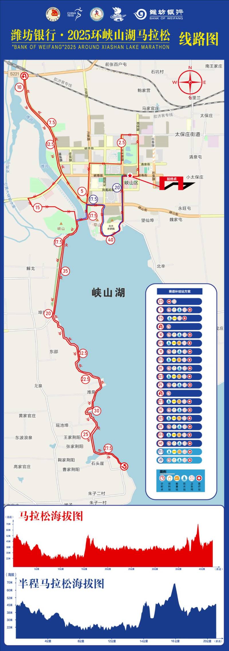 2025潍坊环峡山湖马拉松交通管制公告