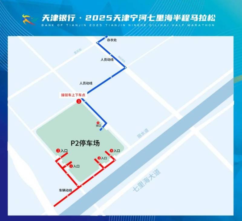 天津宁河七里海马拉松接驳车交通指南