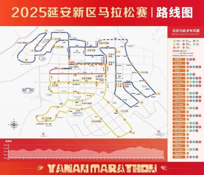 2025延安新区马拉松赛期间对城区部分道路实施临时交通管制（时间+地点）