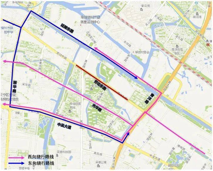 2025常州大运河半程马拉松交通管制(最新)（4）