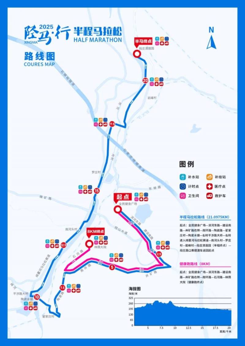 石家庄2025陉马行半程马拉松交通指南（接驳车+自驾）（3）