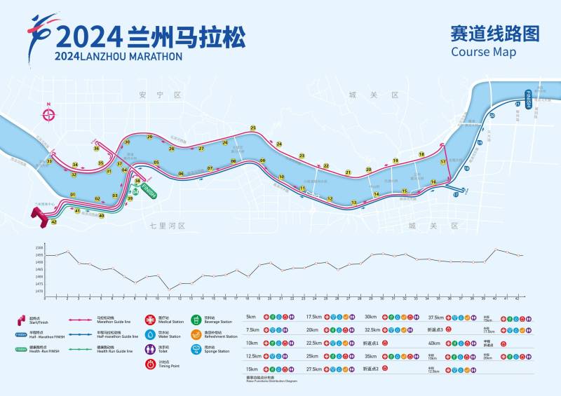 兰州马拉松线路高清图（最新）（2）