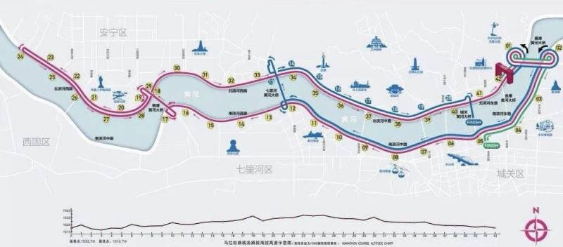 兰州马拉松线路高清图（最新）（4）
