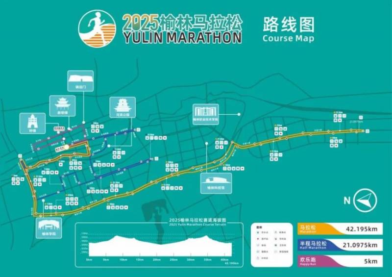 2025榆林马拉松竞赛规程(时间+地点+路线+参赛办法) 2025榆林马拉松竞赛规程(时间+地点+路线+参赛办法)