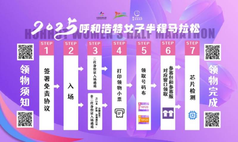 2025呼和浩特女子半程马拉松领物须知 2025呼和浩特女子半程马拉松领物须知