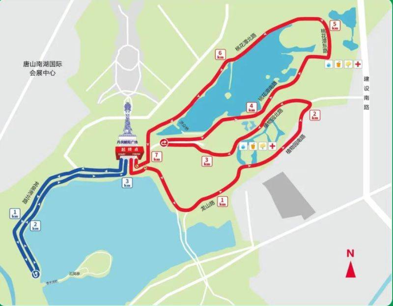 2025年唐山728纪念跑比赛路线