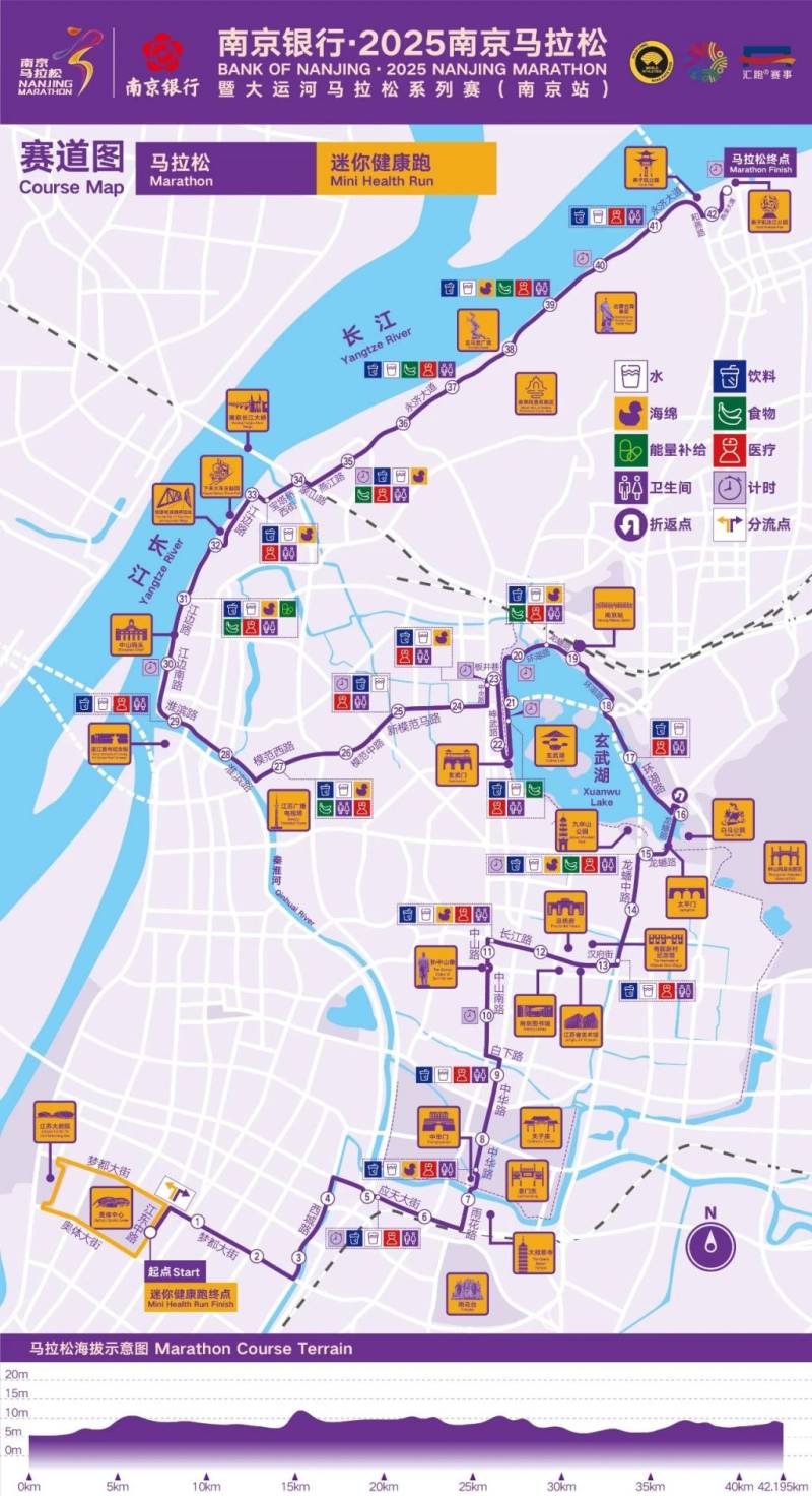2025南京马拉松终点在哪里