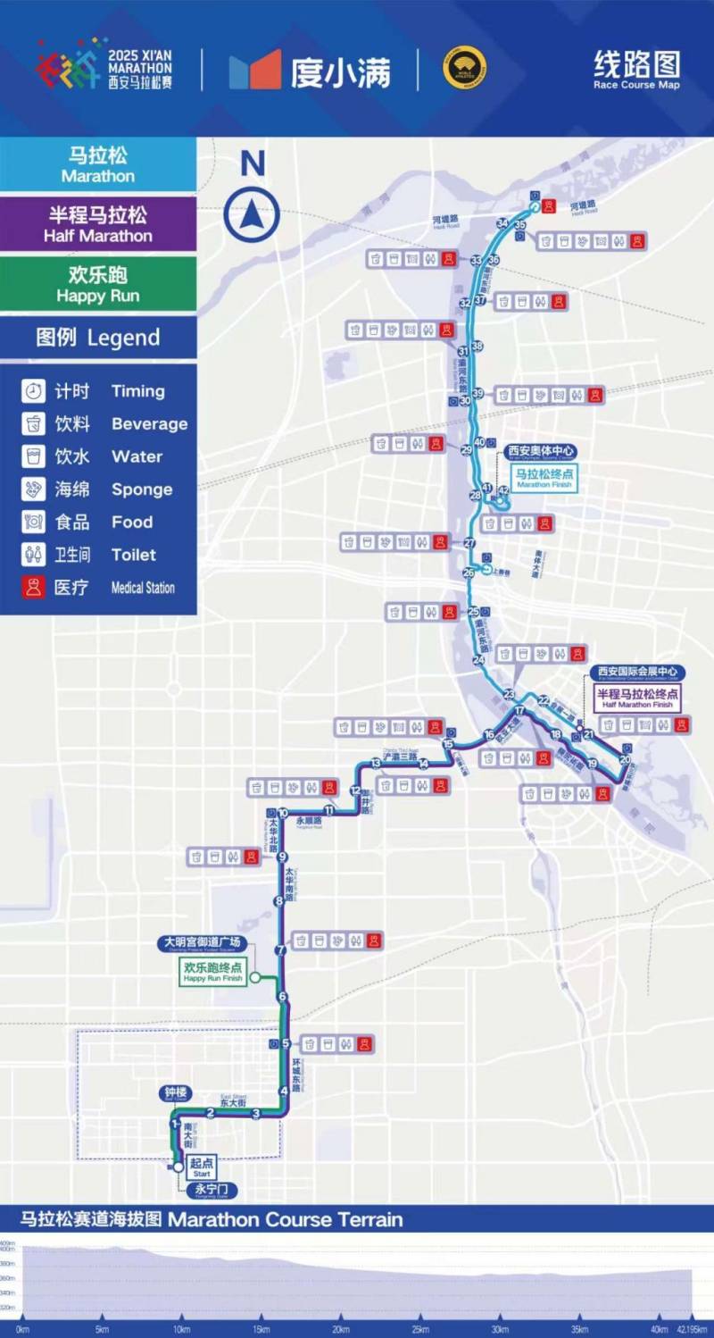2025西安马拉松赛竞赛规程（时间+地点+报名+路线+奖励）（2）