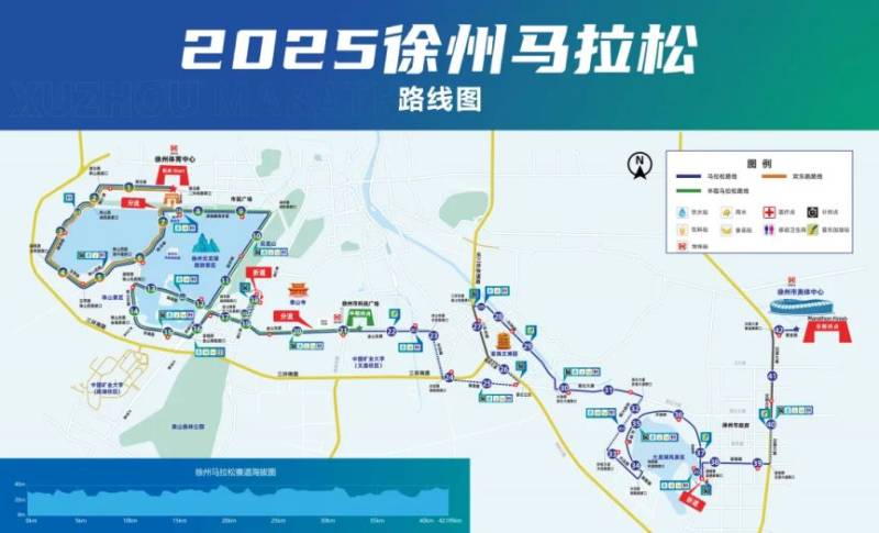 2025徐州马拉松比赛路线图