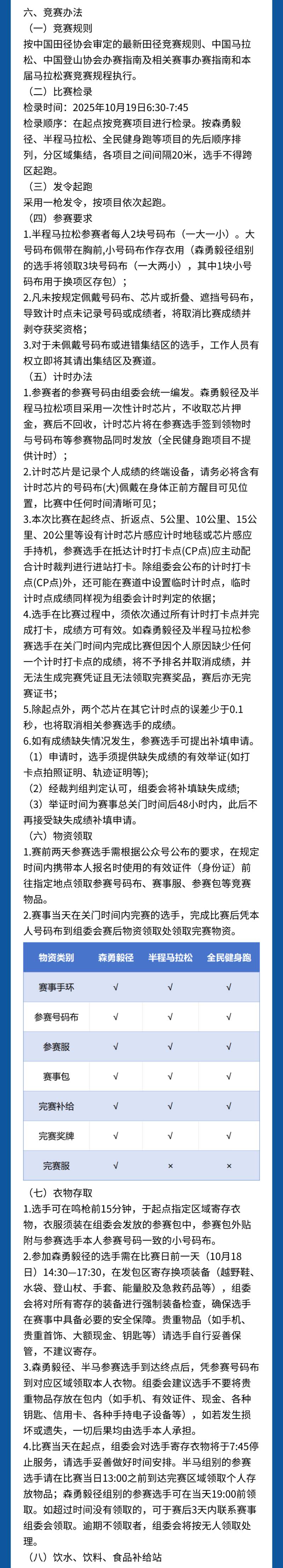 2025大余第六届森勇毅径半程马拉松赛(赛事规程)（3）