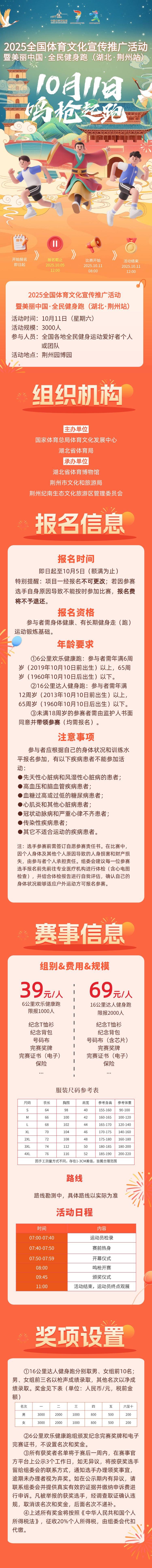 2025美丽中国·全民健身跑（湖北·荆州站）(赛事规程)