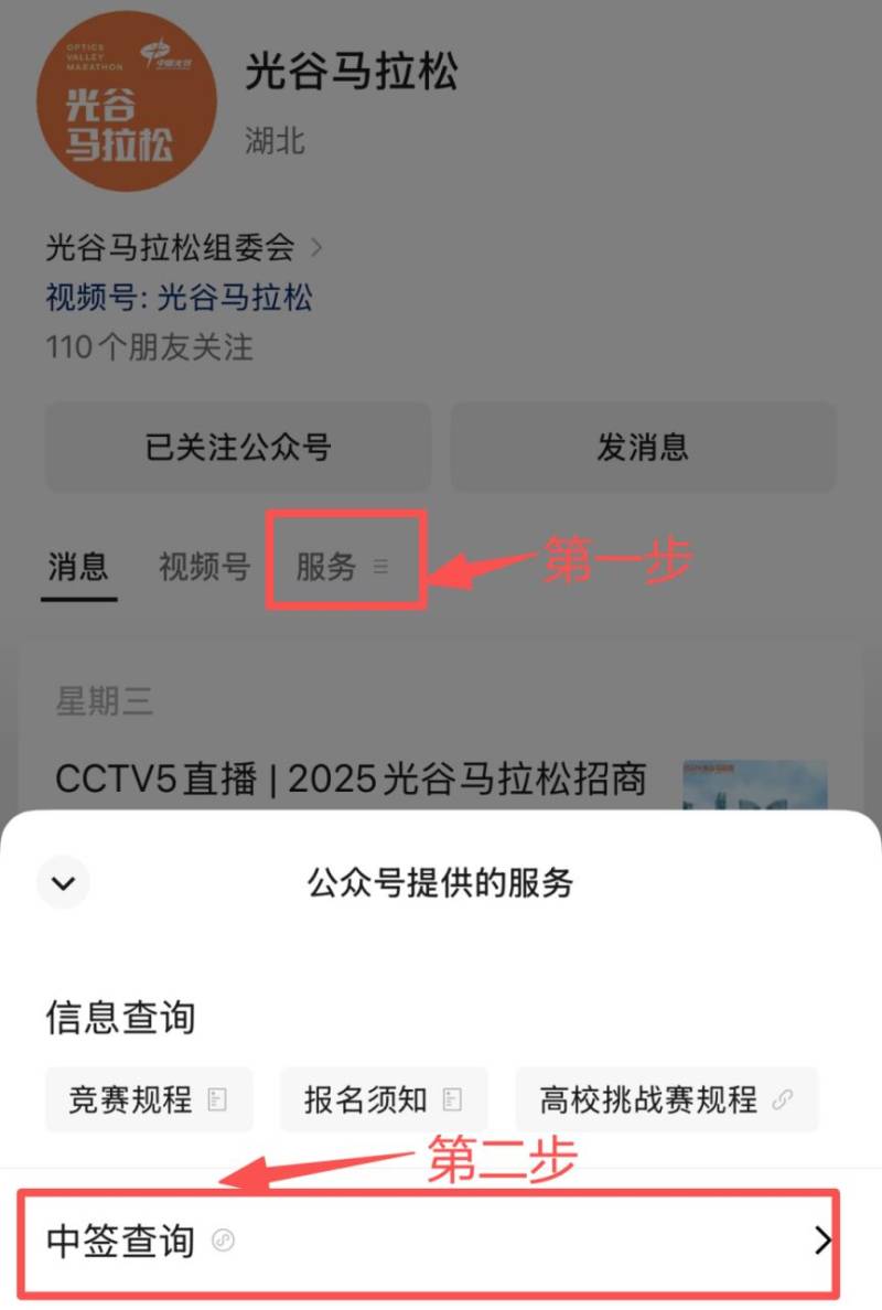 2025武汉光谷马拉松中签结果查询入口