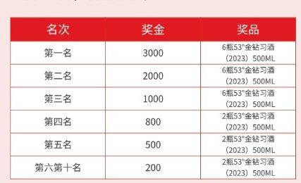 2025“金钻习酒”美丽中国·全民健身跑（湖南·长沙站）奖项有哪些