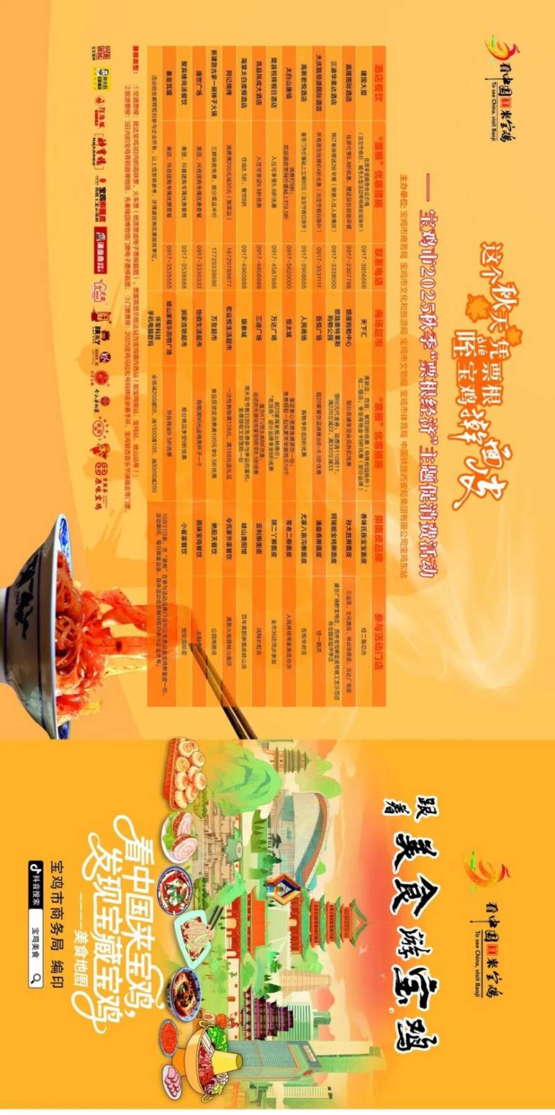 2025宝鸡马拉松美食地图(2) 2025宝鸡马拉松美食地图(2)