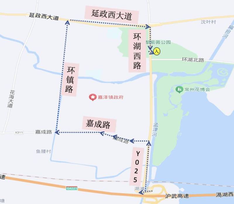 2025常州西太湖半程马拉松自驾怎么去?