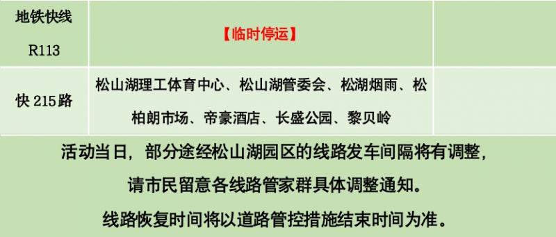 2025东莞松山湖科学城半程马拉松临时调整公交线路一览(2) 2025东莞松山湖科学城半程马拉松临时调整公交线路一览(2)