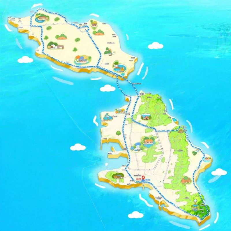 2026长岛环岛踏青跑赛事路线图（附报名入口）