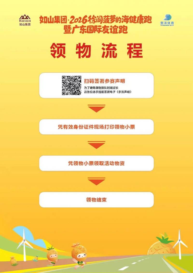 2026徐闻菠萝的海健康跑暨广东国际友谊跑领物安排（4）
