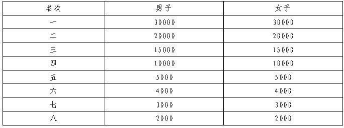 2026瑞丰银行绍兴马拉松竞赛奖金发放标准(5) 2026瑞丰银行绍兴马拉松竞赛奖金发放标准(5)